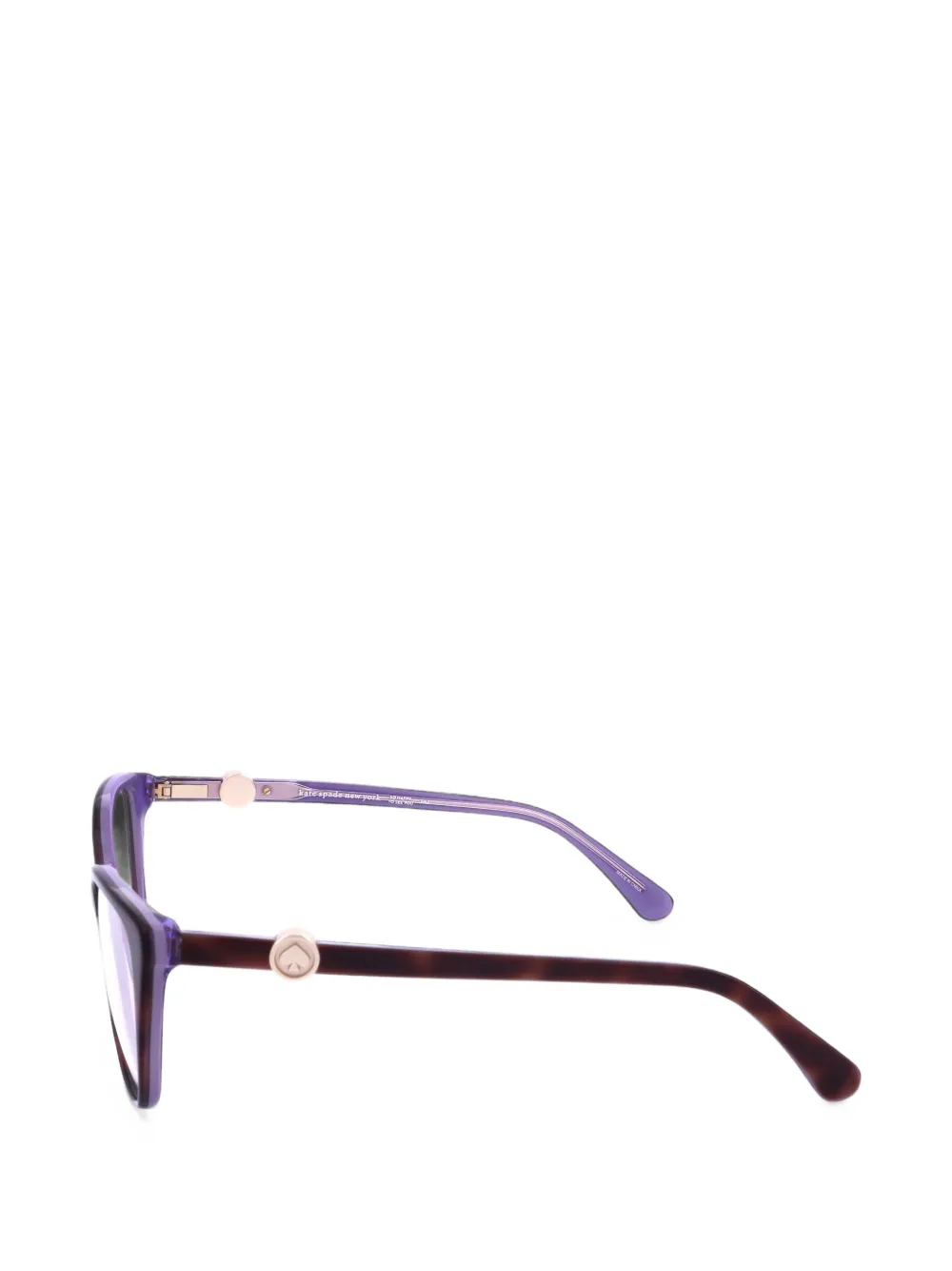 Kate Spade Taya bril met vierkant montuur Bruin
