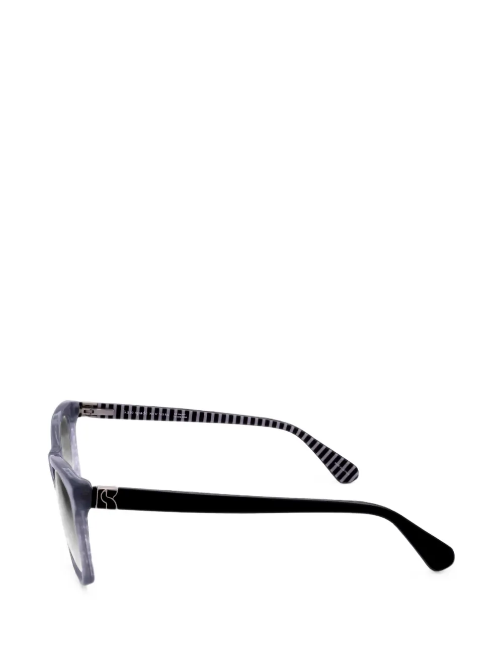 Kate Spade Temperance bril met rechthoekig montuur Grijs