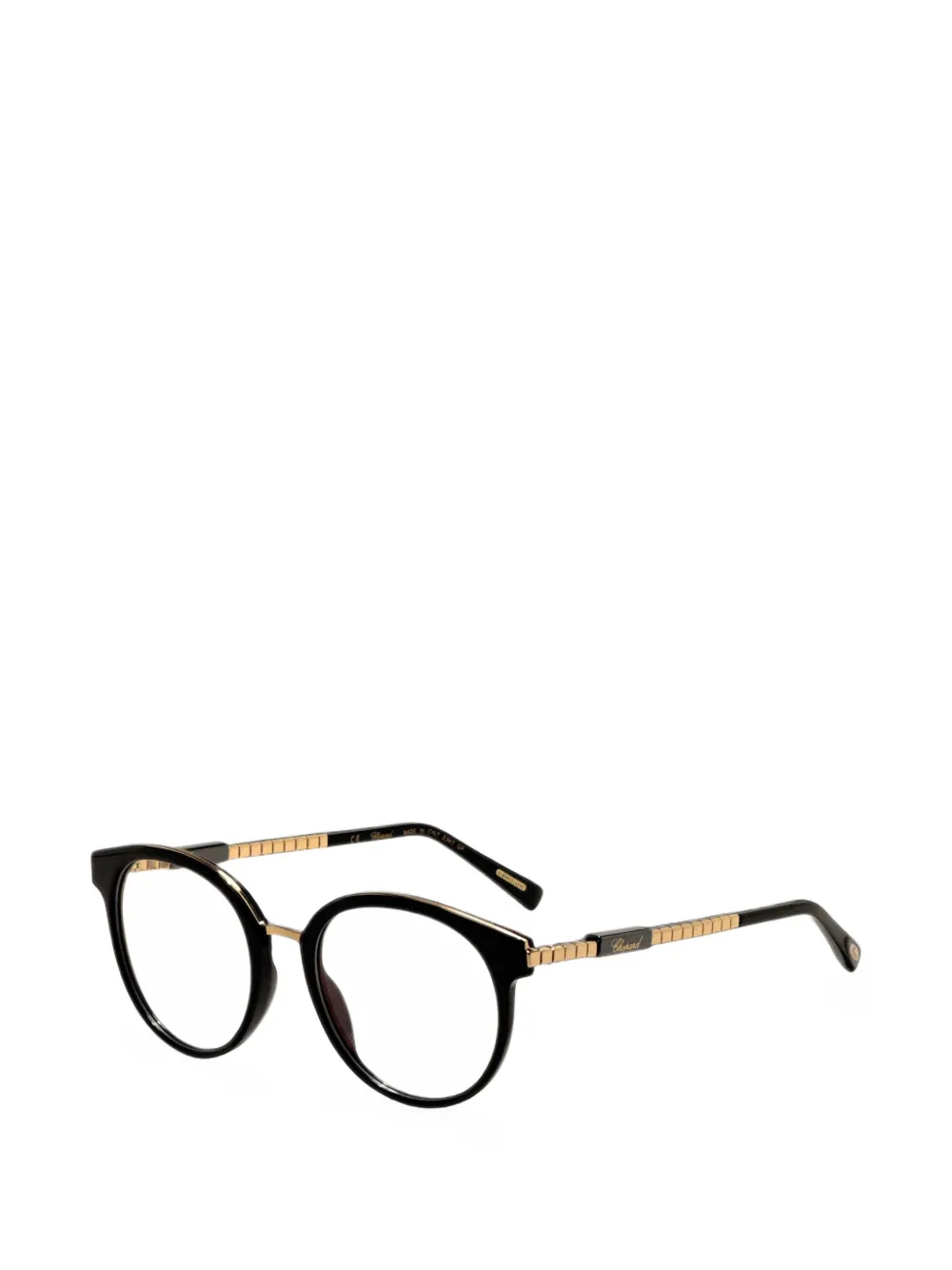 Chopard Round-frame Glasses In Black