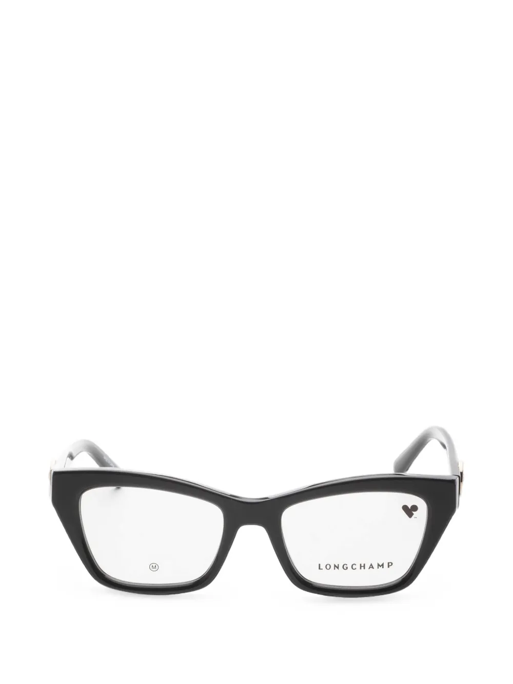 Longchamp cat-eye frame glasses - Nero