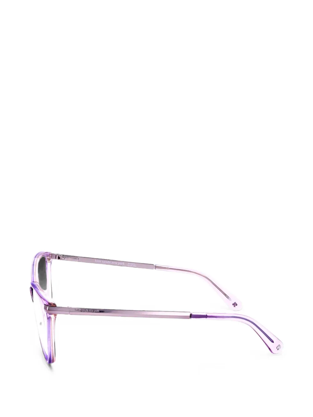 Kate Spade Laval bril met cat-eye montuur Paars