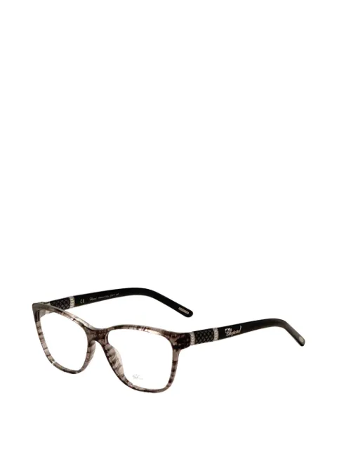 Chopard rectangle-frame glasses
