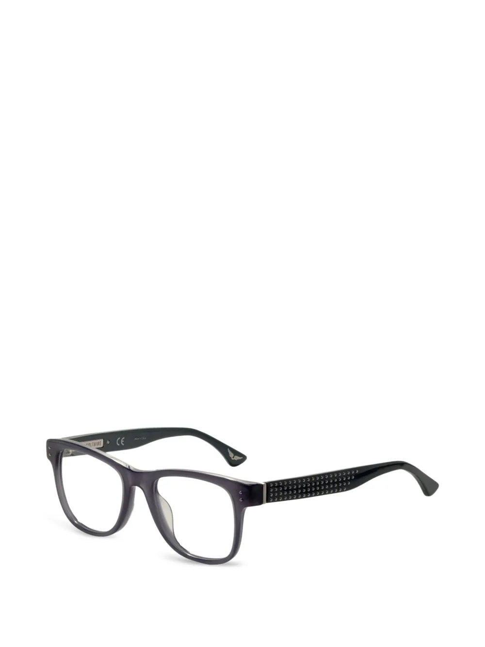 Zadig&Voltaire stud-embellished rectangle-frame glasses · 47