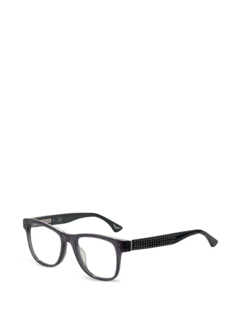 Zadig&Voltaire stud-embellished rectangle-frame glasses