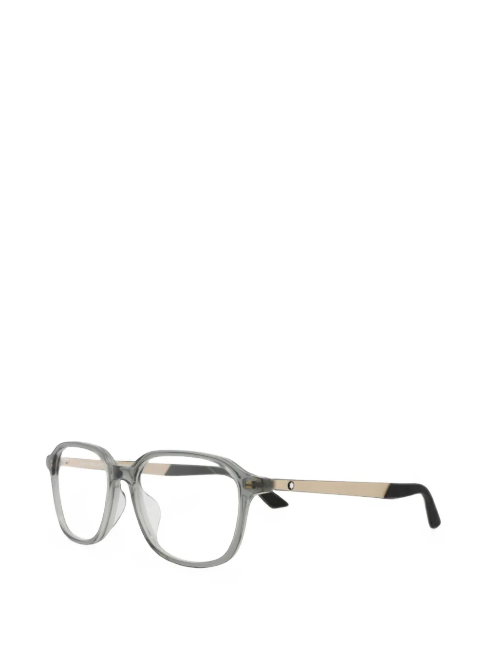 Montblanc Bril met vierkant montuur Grijs