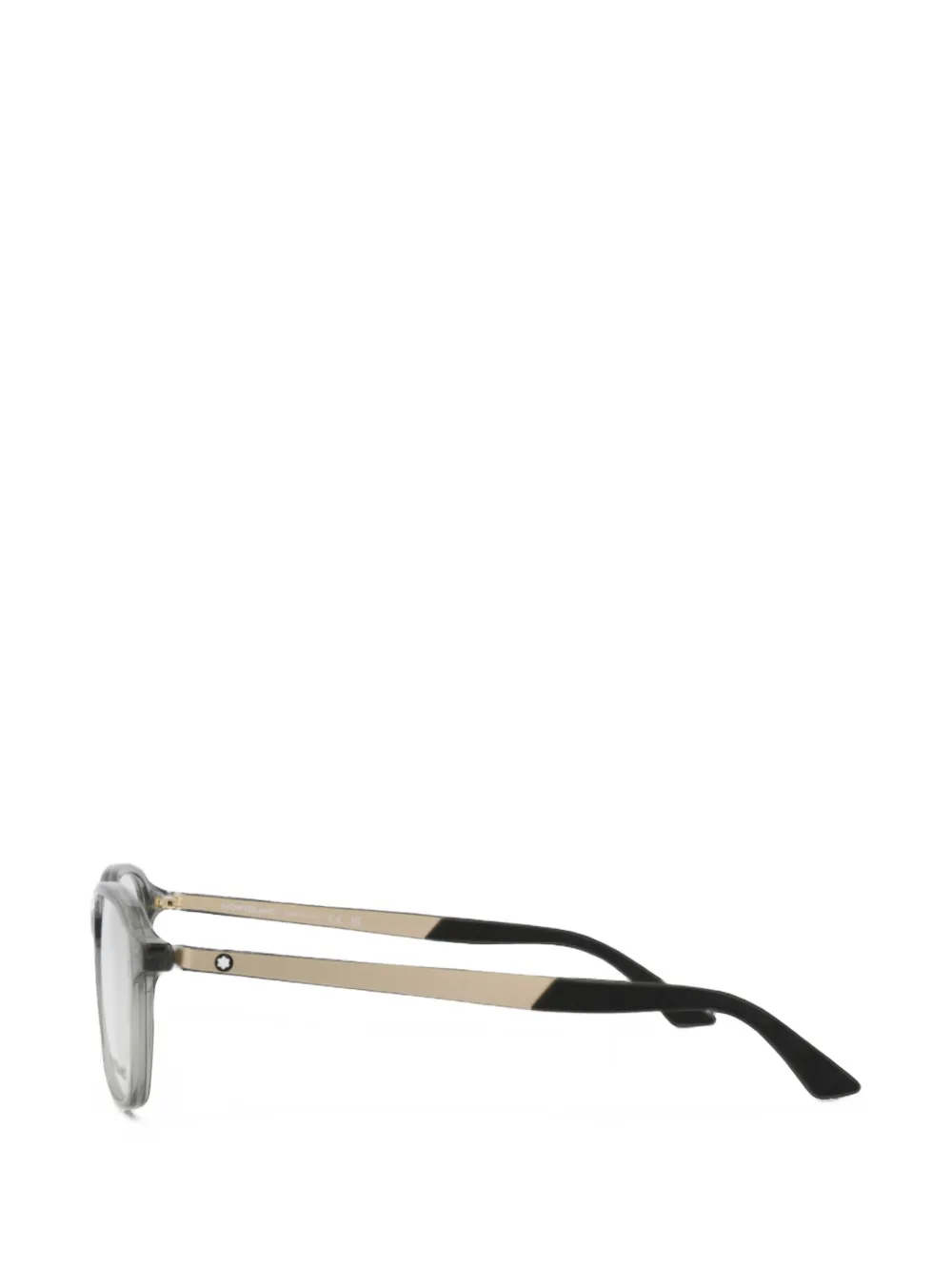 Montblanc Bril met vierkant montuur Grijs