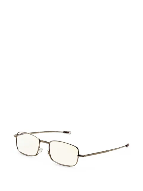 Tumi rectangle-frame glasses