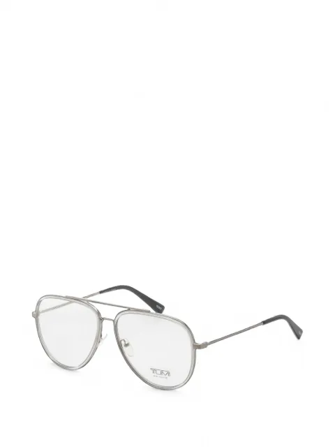 Tumi pilot-frame glasses