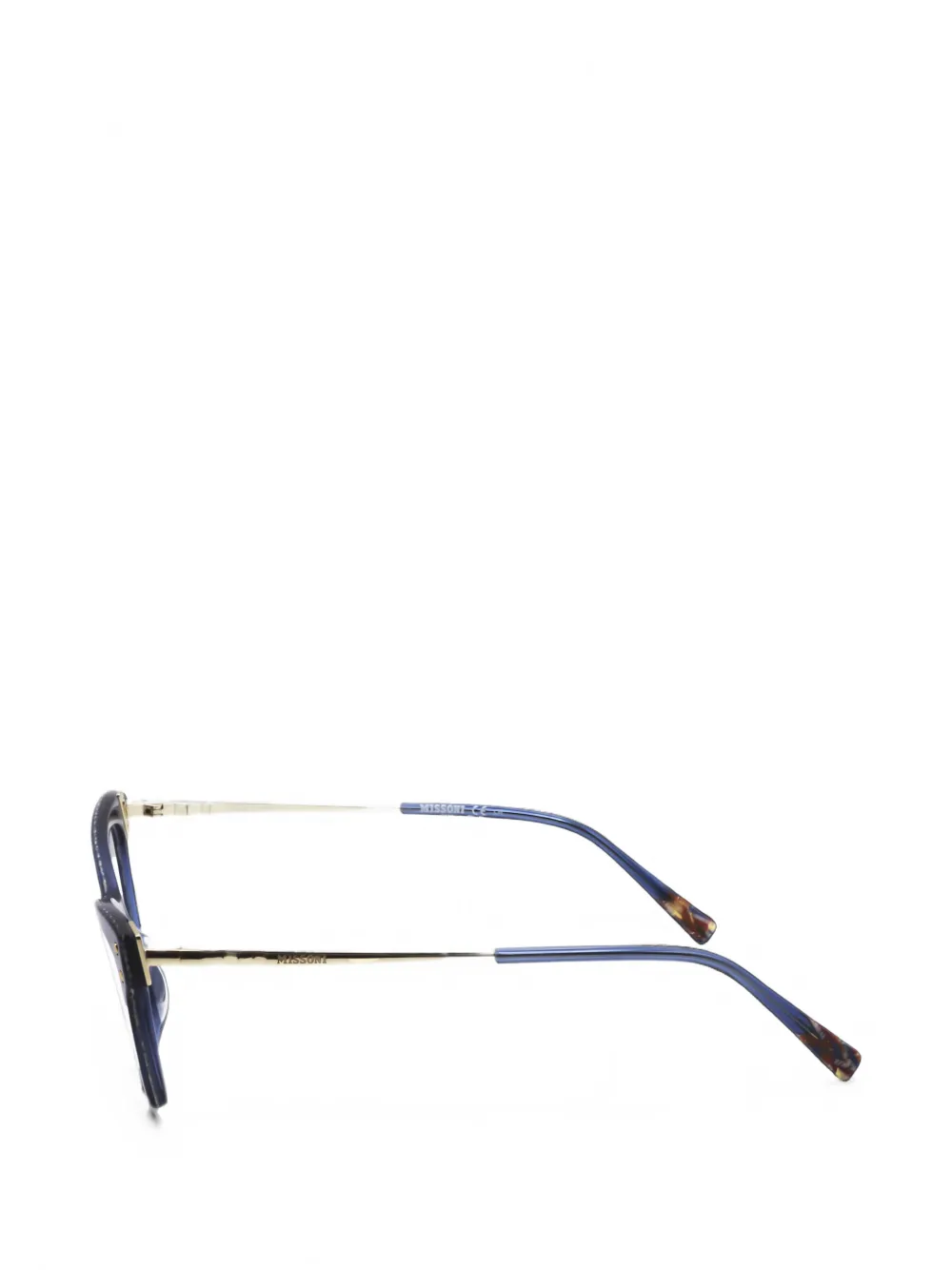MISSONI EYEWEAR Bril met cat-eye montuur Blauw