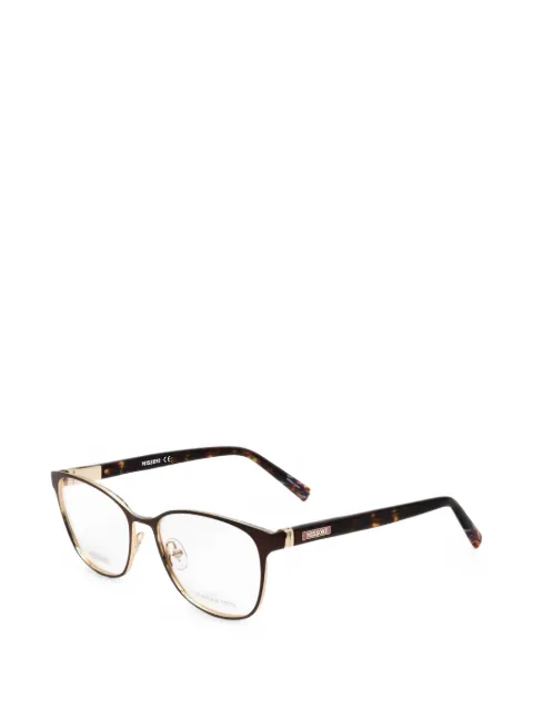 MISSONI EYEWEAR lentes con armazón cat eye estilo carey
