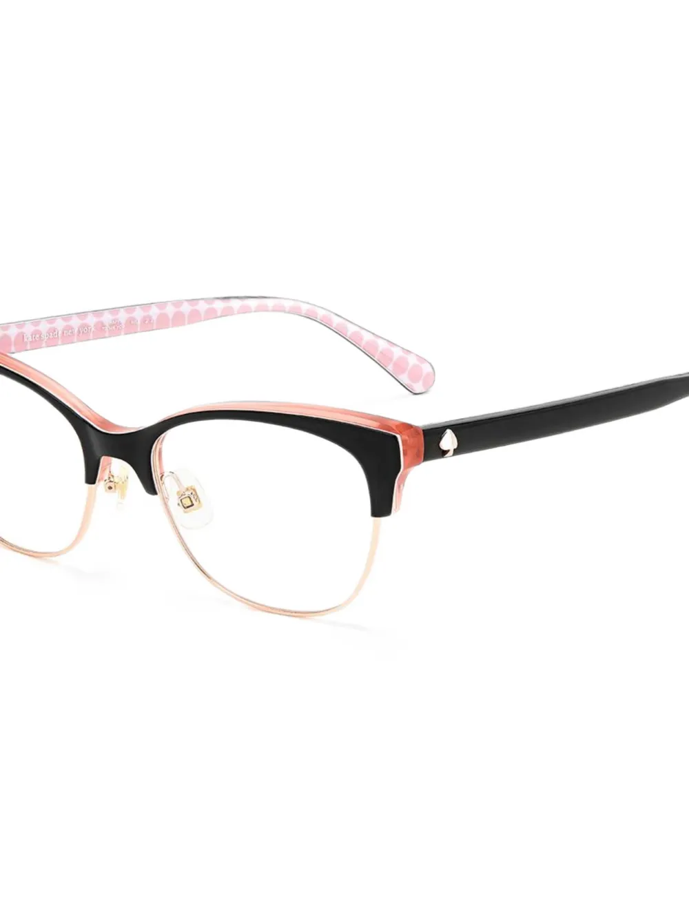 Kate Spade Muriel bril met cat-eye montuur Zwart