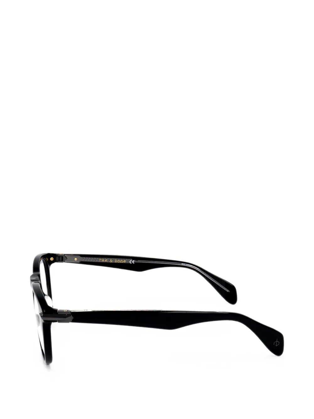RAG & BONE EYEWEAR Bril met rond montuur Zwart
