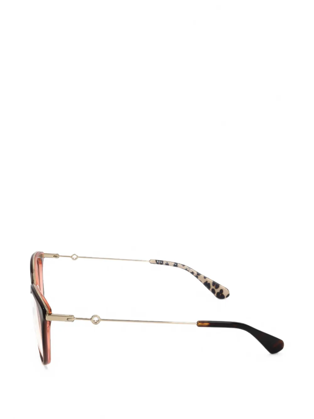 Kate Spade Valencia bril met cat-eye montuur Bruin