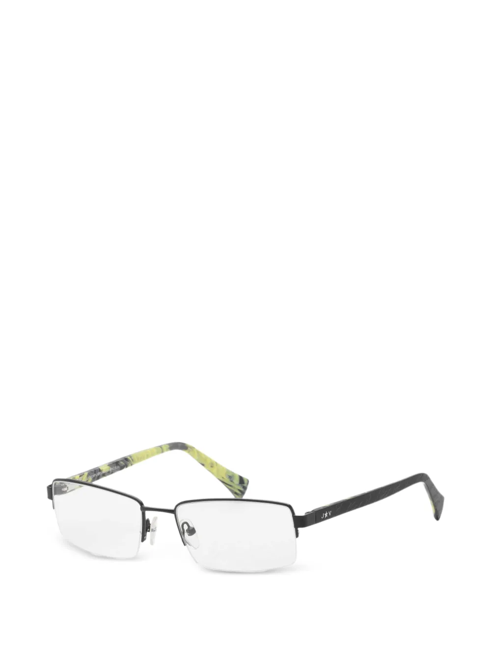 John Varvatos half-rim rectangle-frame glasses · 47