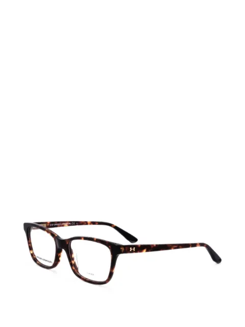 Under Armour tortoiseshell-effect rectangle-frame glasses