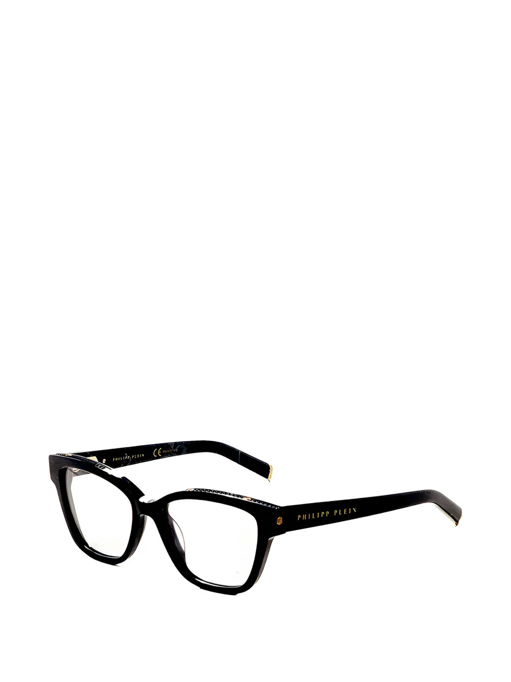 Philipp Plein crystal-embellished cat-eye glasses - Nero