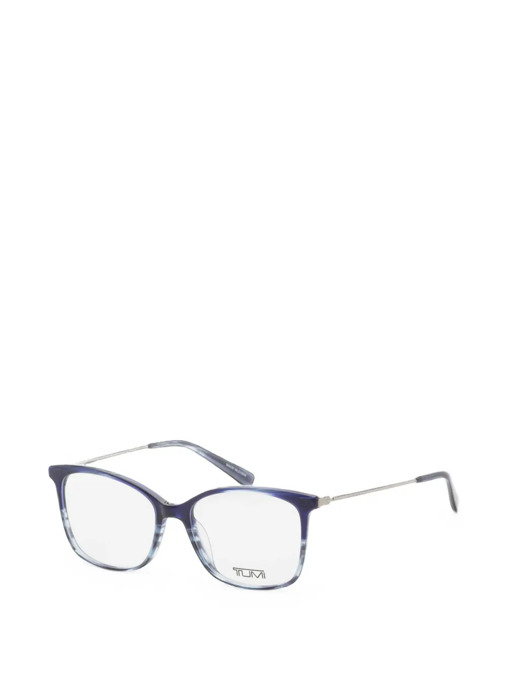 Tumi geometric-frame glasses