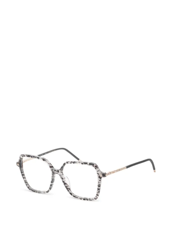 Chopard Geometric-frame Glasses in Grey