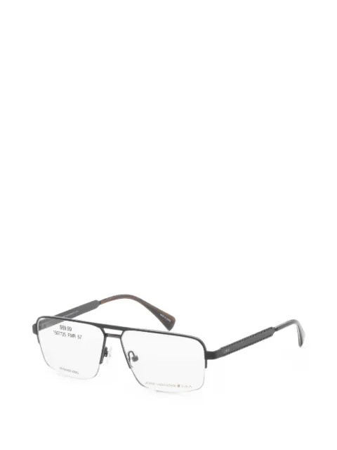 John Varvatos geometric-frame glasses