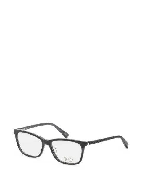 Tumi rectangle-frame glasses