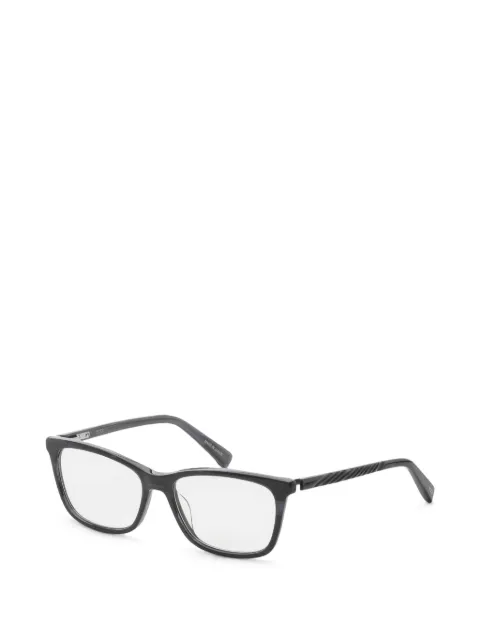 Tumi rectangle-frame glasses