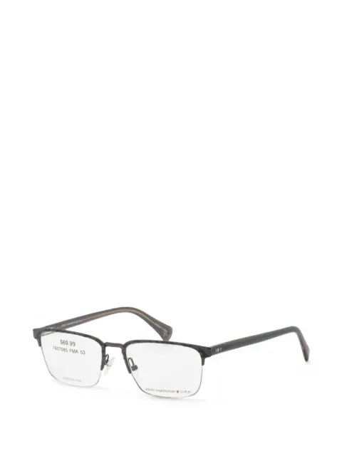 John Varvatos half-rim rectangle-frame glasses