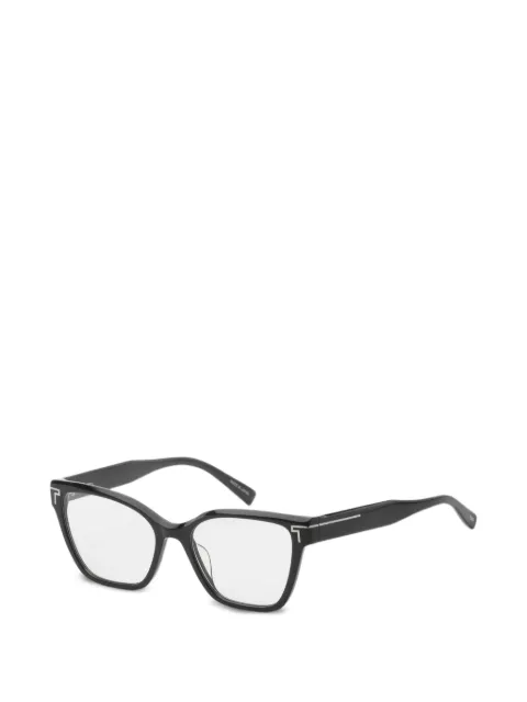 Tumi geometric-frame glasses