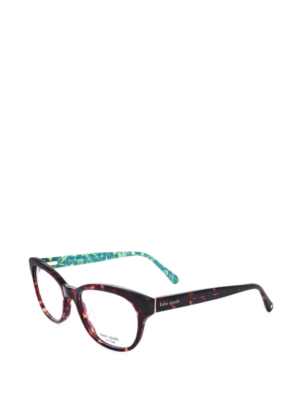 Kate Spade Zelda tortoiseshell-effect glasses