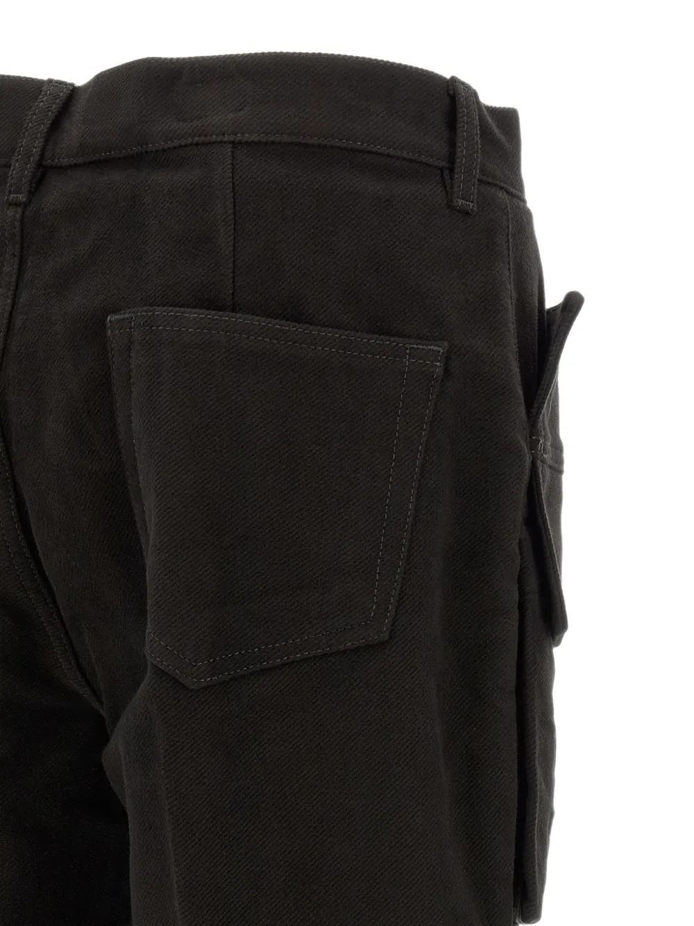 Rick Owens Bolan cargo broek met afwerking Zwart