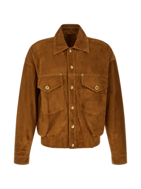 Versace Medusa suede jacket