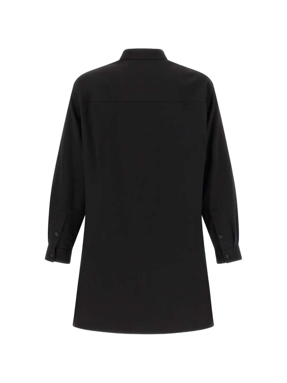 Yohji Yamamoto Overhemd met kikkersluiting Zwart