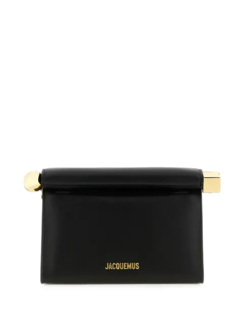 Jacquemus Rond Carré leather clutch bag