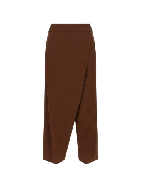 Alberto Biani asymmetrical-panel wide-leg pants