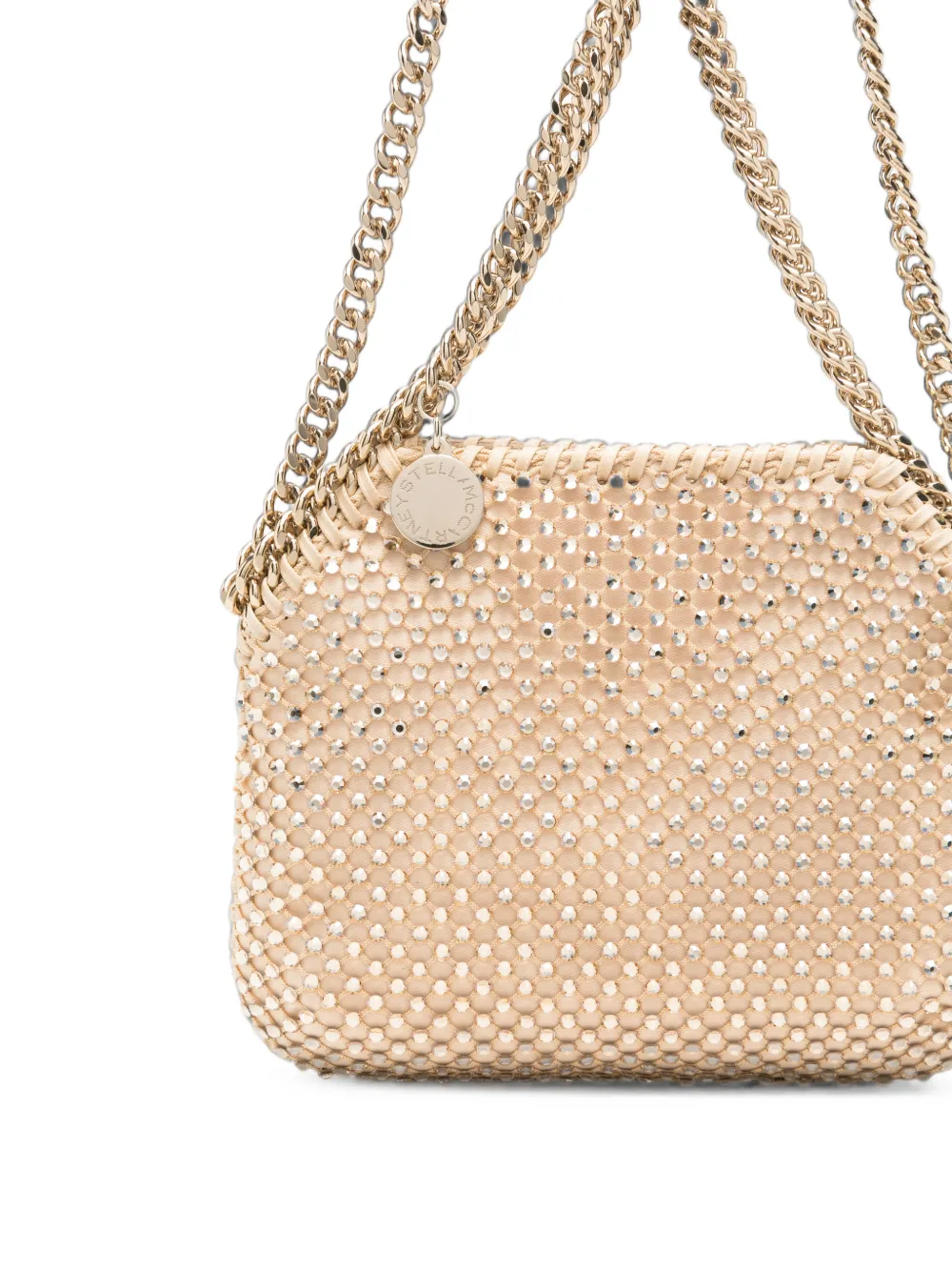Stella McCartney Falabella kleine shopper Beige