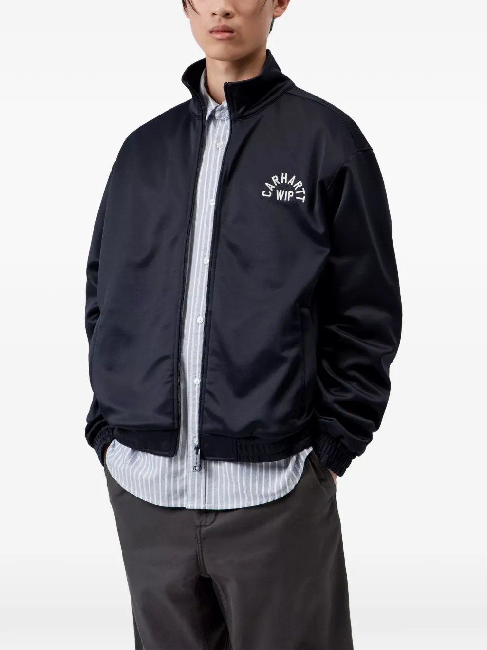 Carhartt WIP Bolon jack met rits Blauw