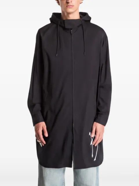 Y-3 Chito-graphic hooded shirt