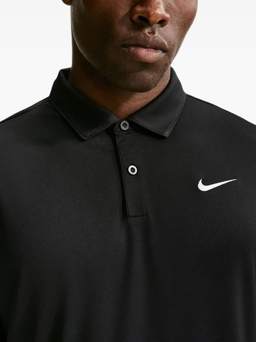 Nike Dri-FIT Approach poloshirt Zwart
