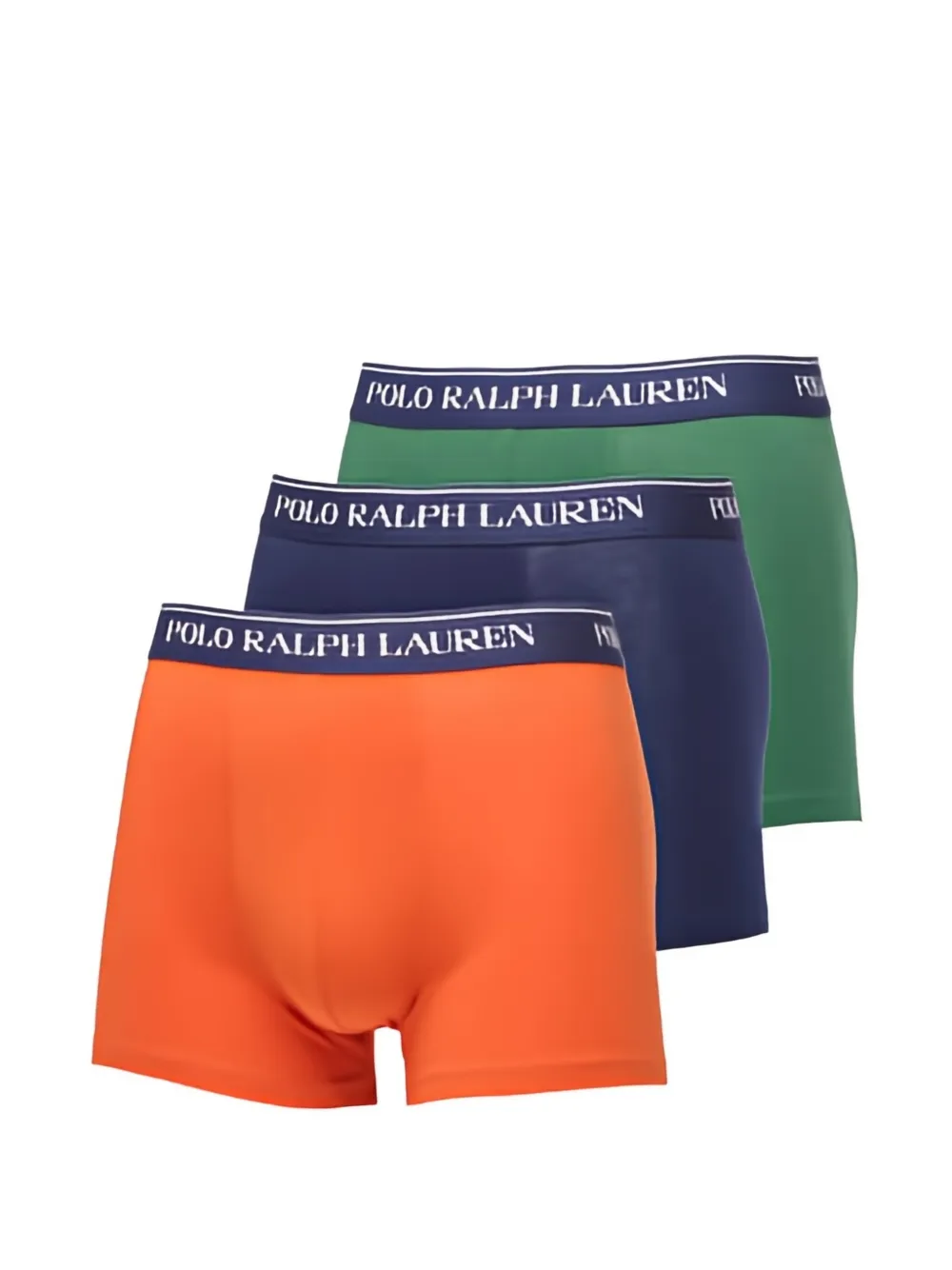 Polo Ralph Lauren logo-waistband boxers set (set of three) - Arancione