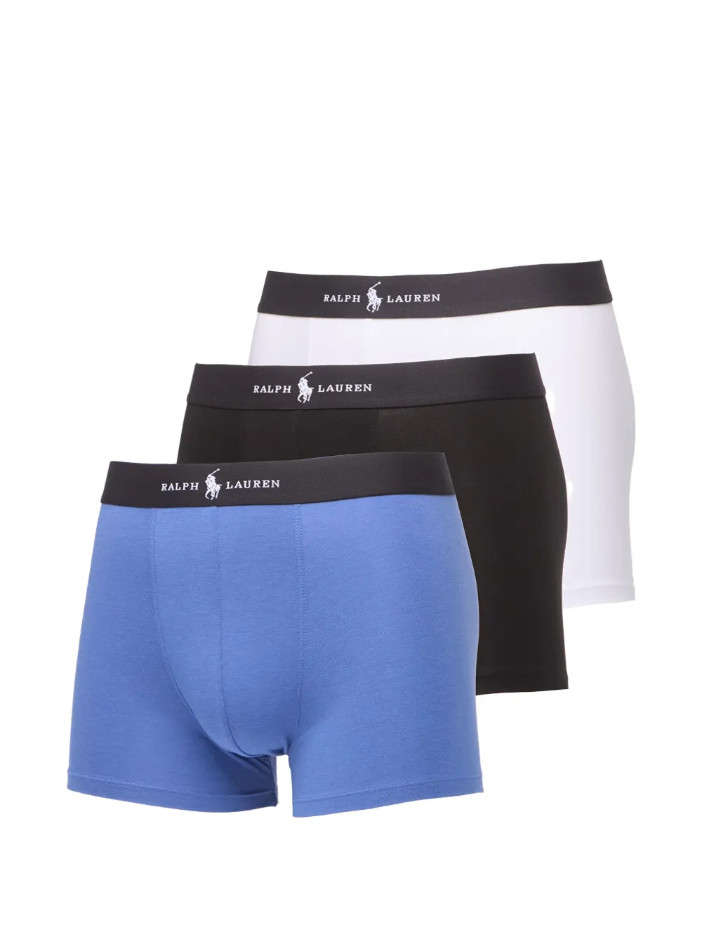 Polo Ralph Lauren logo-waistband boxers set (set of three) - Blu