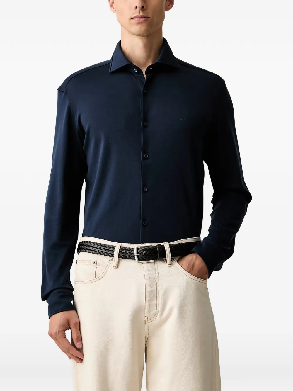 Paul & Shark long-sleeve button-down shirt - Blu