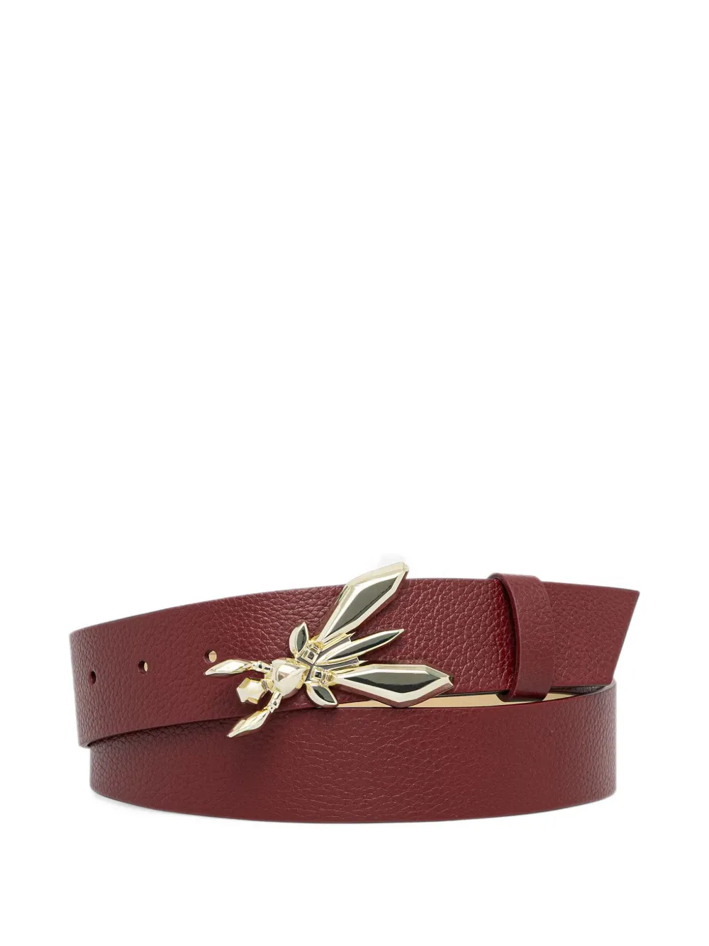 Patrizia Pepe Fly leather belt - Rosso