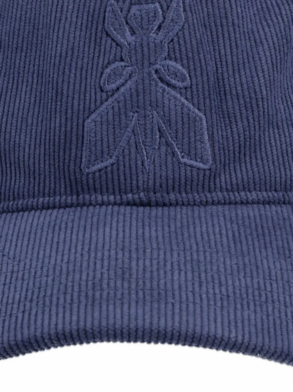 Patrizia Pepe Honkbalpet met geborduurd logo Blauw