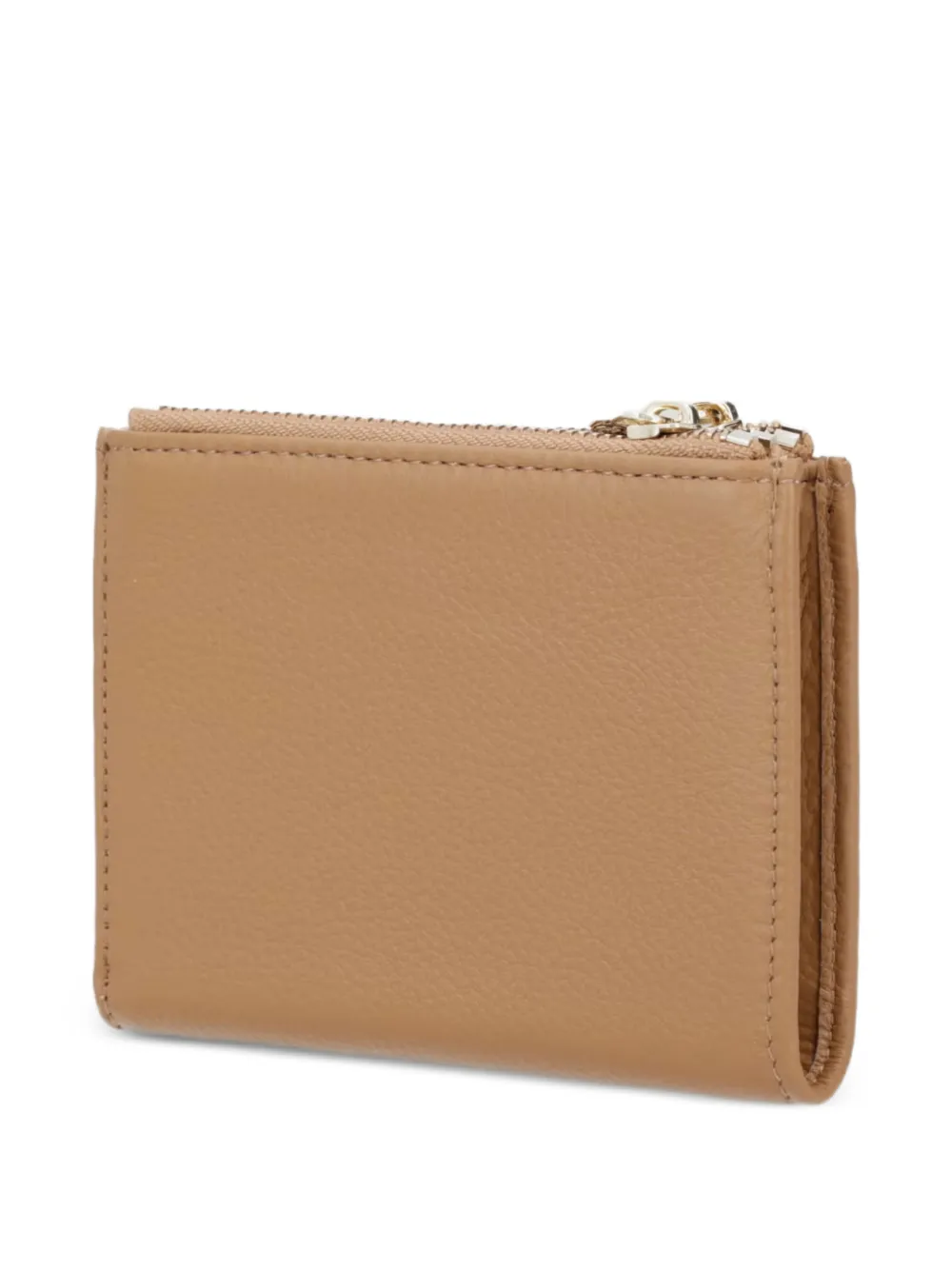 Patrizia Pepe Portemonnee met logoplakkaat Beige