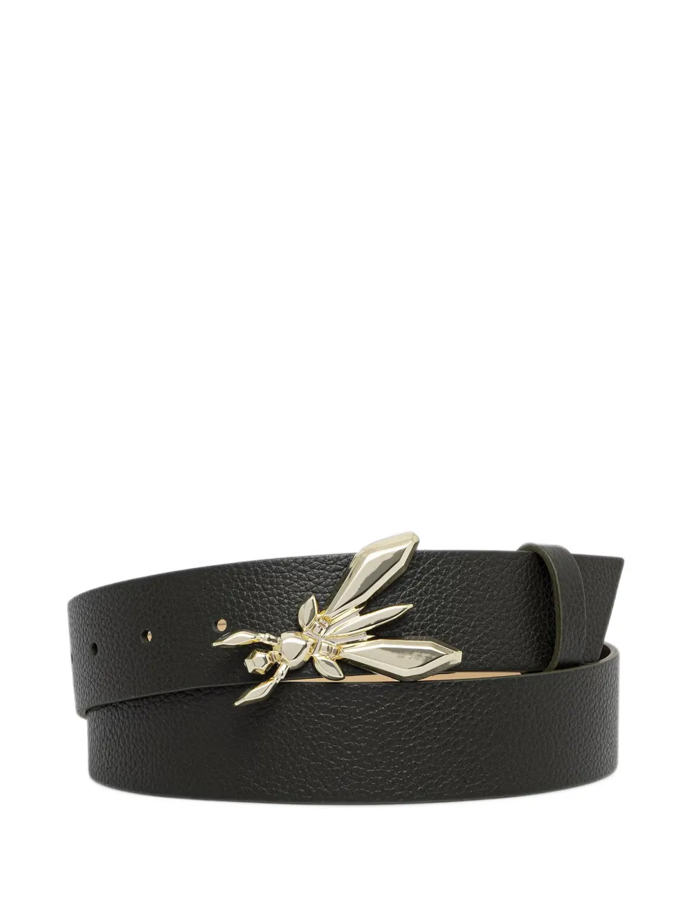 Patrizia Pepe Fly buckle leather belt - Verde