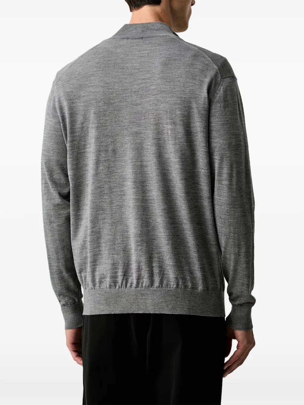 Paul & Shark quarter-zip sweater Grijs