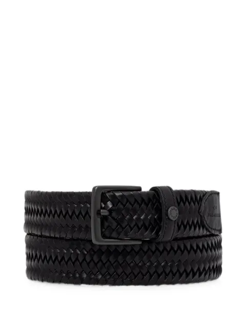 Paul & Shark woven leather belt