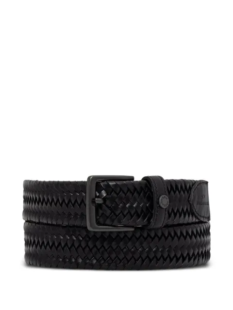 Paul & Shark woven leather belt