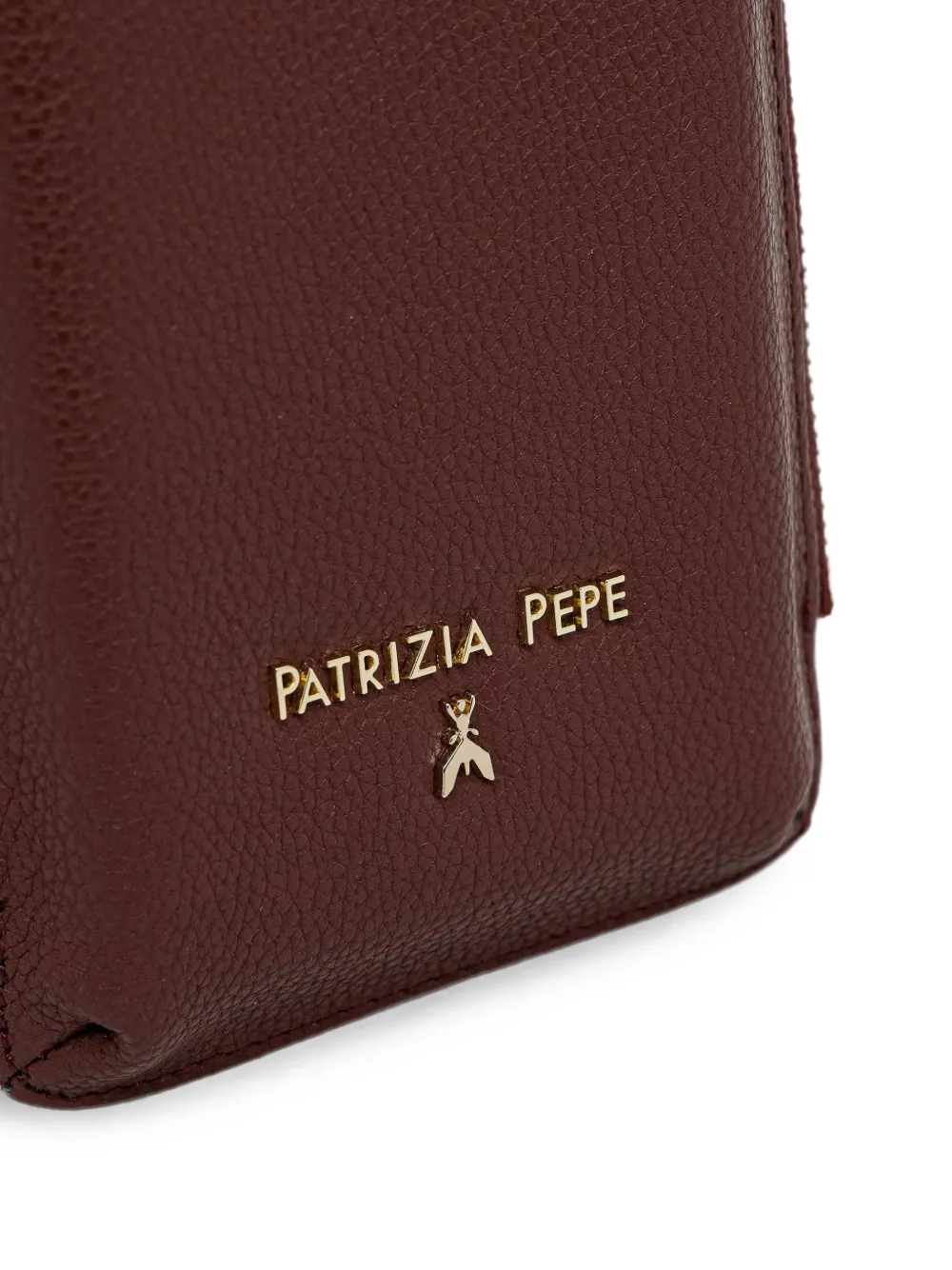 Patrizia Pepe logo-plaque chain-strap phone case Rood