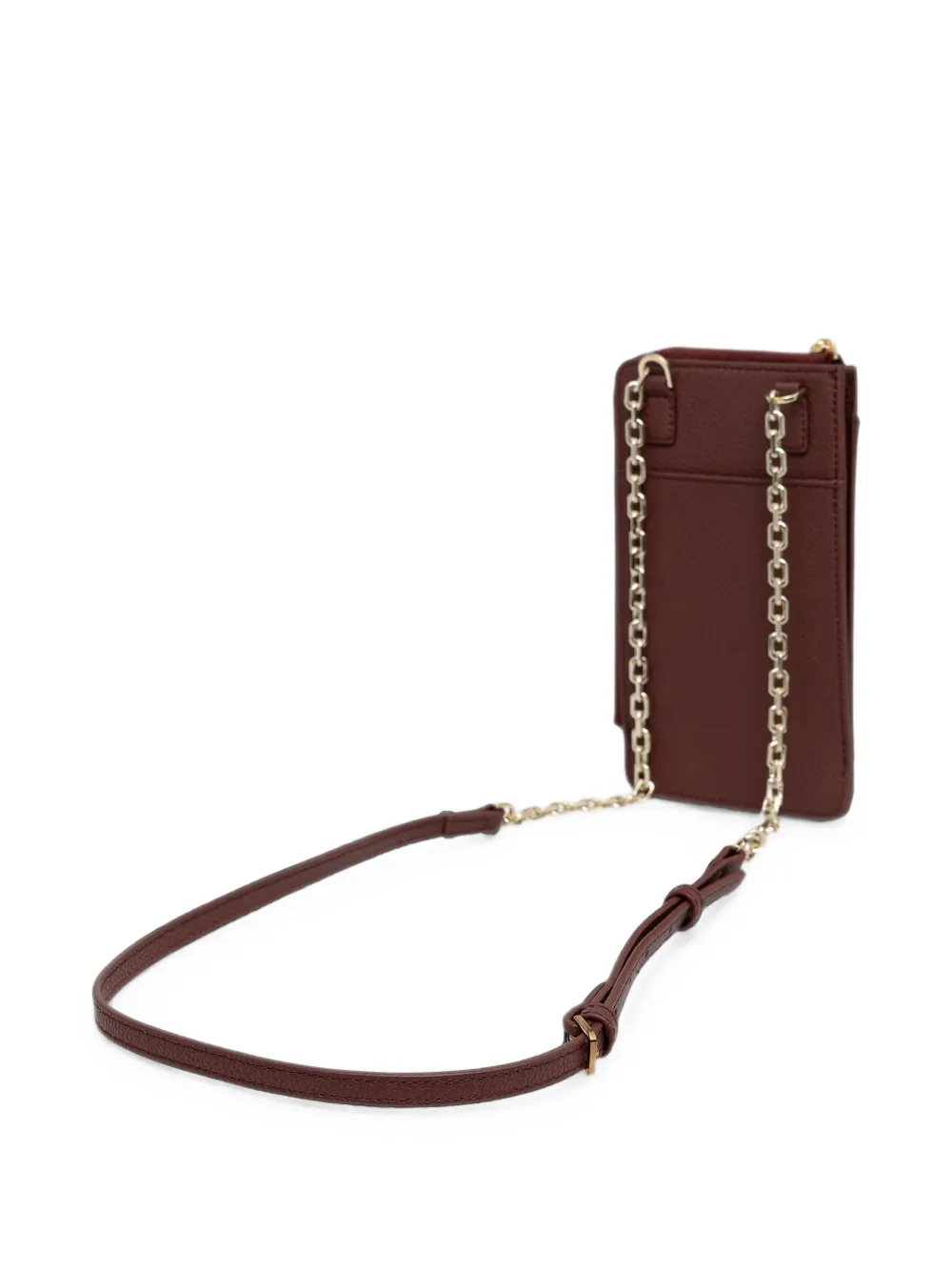 Patrizia Pepe logo-plaque chain-strap phone case - Rosso