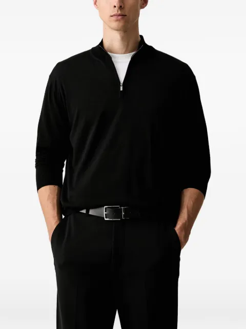 Paul & Shark quarter-zip knitted sweater